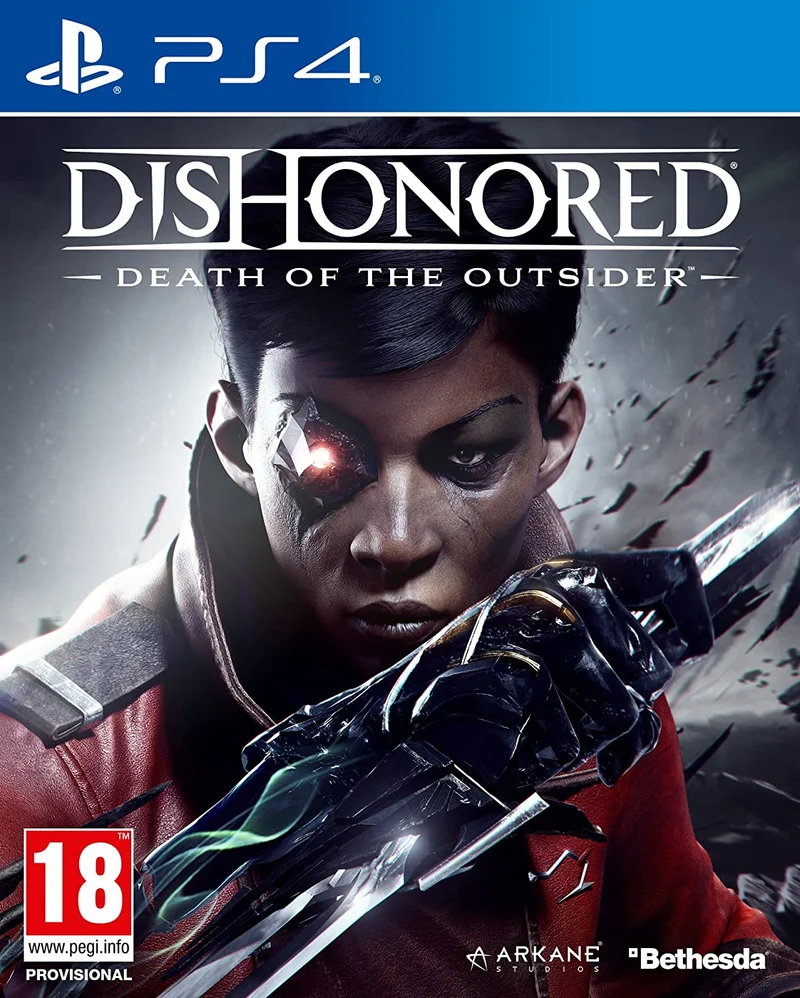 DISHONORED DEATH OF THE OUTSIDER PLAYSTATION 4 EDIZIONE REGNO UNITO
