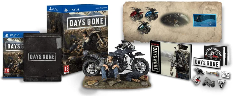 DAYS GONE COLLECTOR'S EDITION PLAYSTATION 4 EDIZIONE REGNO UNITO