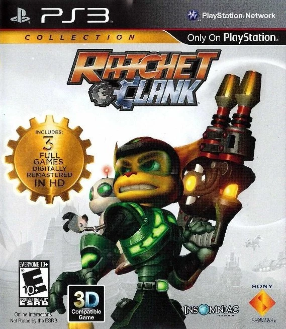 RATCHET E CLANK COLLECTION PLAYSTATION 3 EDIZIONE AMERICANA