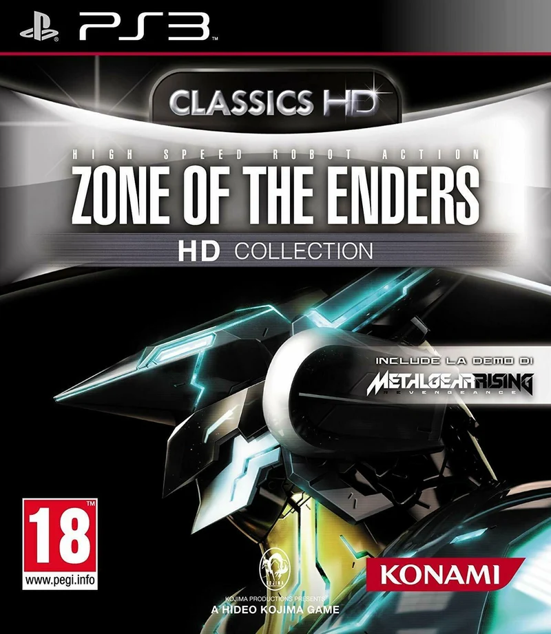 ZONE OF THE ENDERS HD COLLECTION PLAYSTATION 3 EDIZIONE ITALIANA