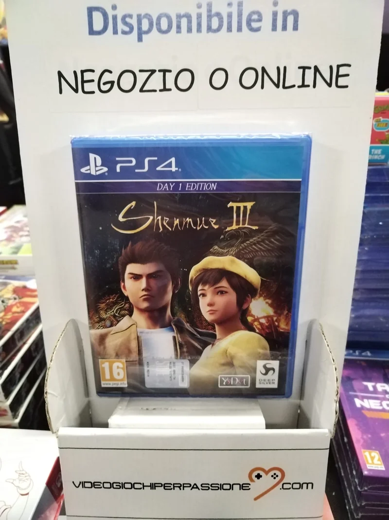 SHENMUE III DAY 1 EDITION - PLAYSTATION 4 VERSIONE ITALIANA