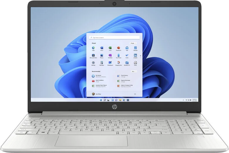 HP 15s-eq2032nl AMD Ryzen™ 5 5500U Computer portatile 39,6 cm (15.6") Full HD 8 GB DDR4-SDRAM 512 GB SSD Wi-Fi 6 (802.11ax) Windows 11 Home Argento