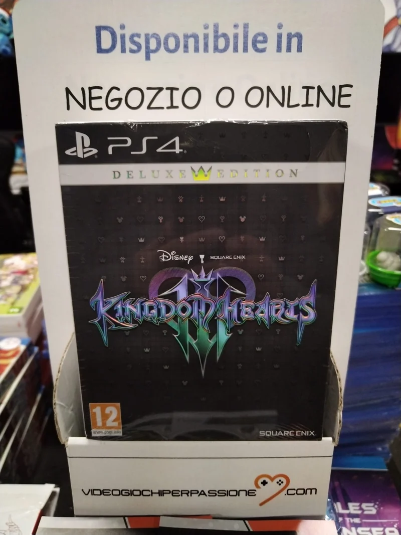 KINGDOM HEARTS III DELUXE EDITION PLAYSTATION 4 EDIZIONE REGNO UNITO