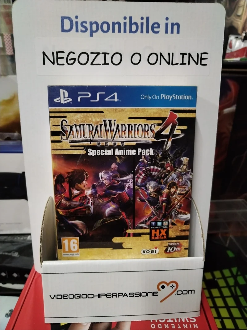 SAMURAI WARRIORS 4 SPECIAL ANIME PACK PLAYSTATION 4 VERSIONE ITALIANA