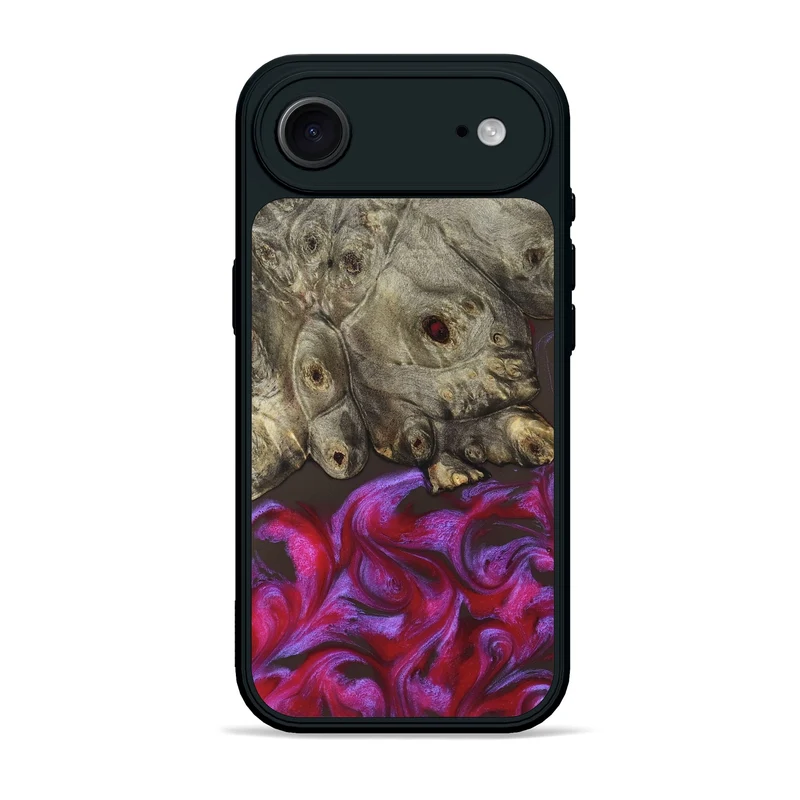 iPhone 17 Air Wood Phone Case - Timmy (Red, 829434)