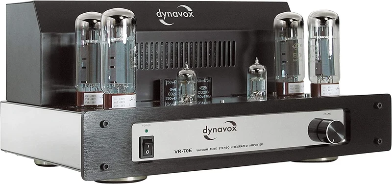 Dynavox VR-70E II Amplificatore a Valvole Cromo