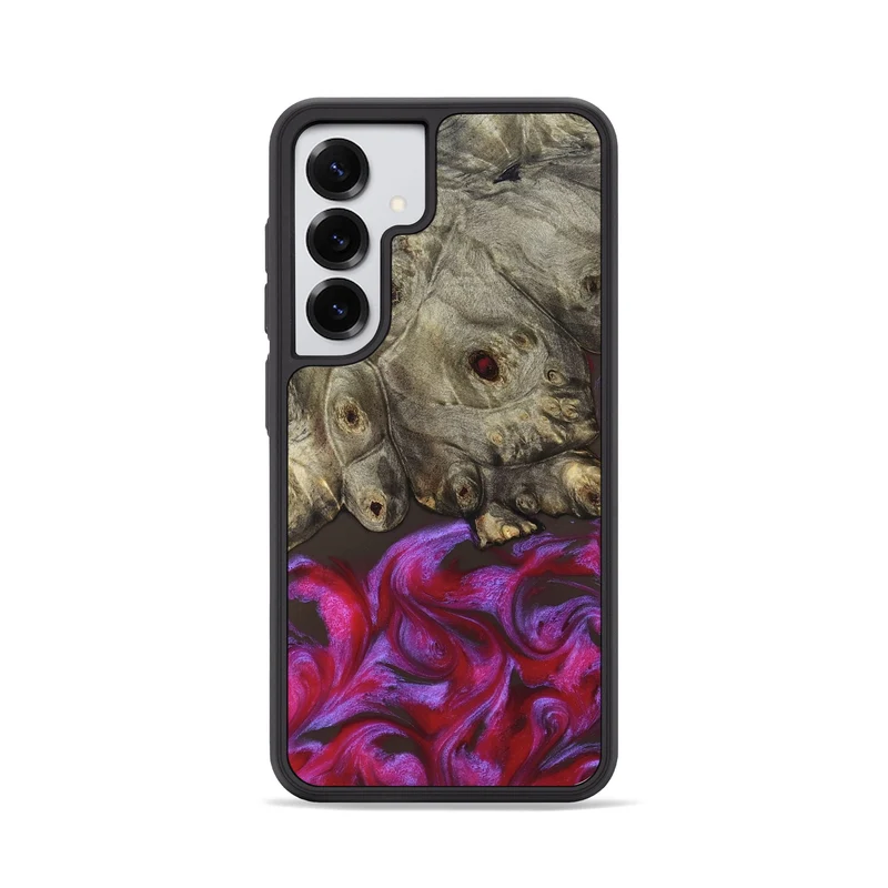 Galaxy S25 Wood Phone Case - Timmy (Red, 829434)