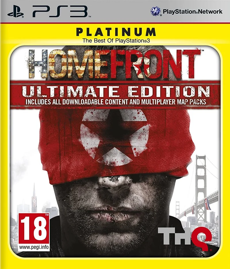 HOMEFRONT ULTIMATE EDITION PLATINUM PLAYSTATION 3 EDIZIONE ITALIANA