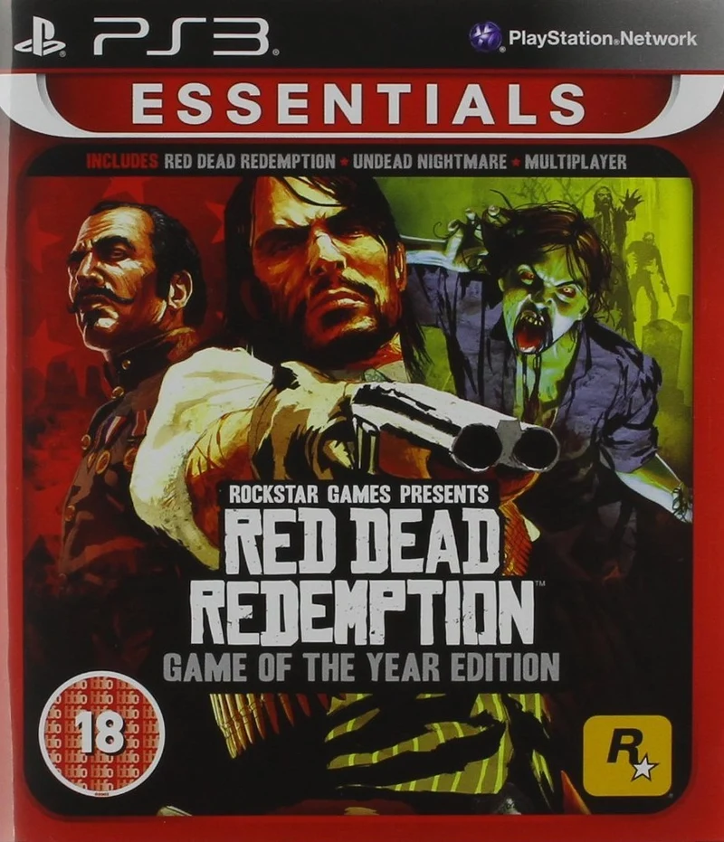 RED DEAD REDEMPTION GAME OF THE YEAR EDITION ESSENTIALS PLAYSTATION 3 EDIZIONE REGNO UNITO