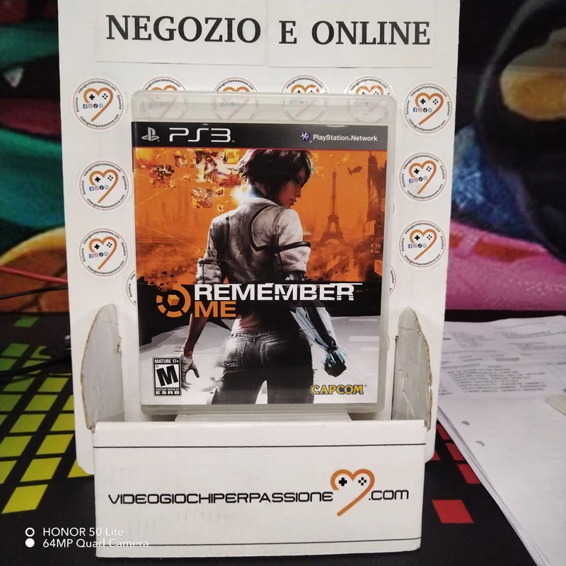 REMEMBER ME PLAYSTATION 3 EDIZIONE AMERICANA(esposizione fiera)