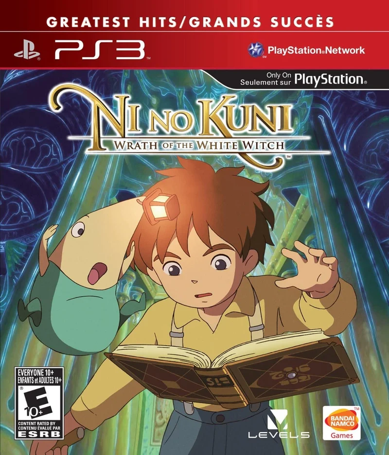 NINO KUNI WRATH OF THE WHITE WITCH GREATEST HITS PLAYSTATION 3 EDIZIONE AMERICANA