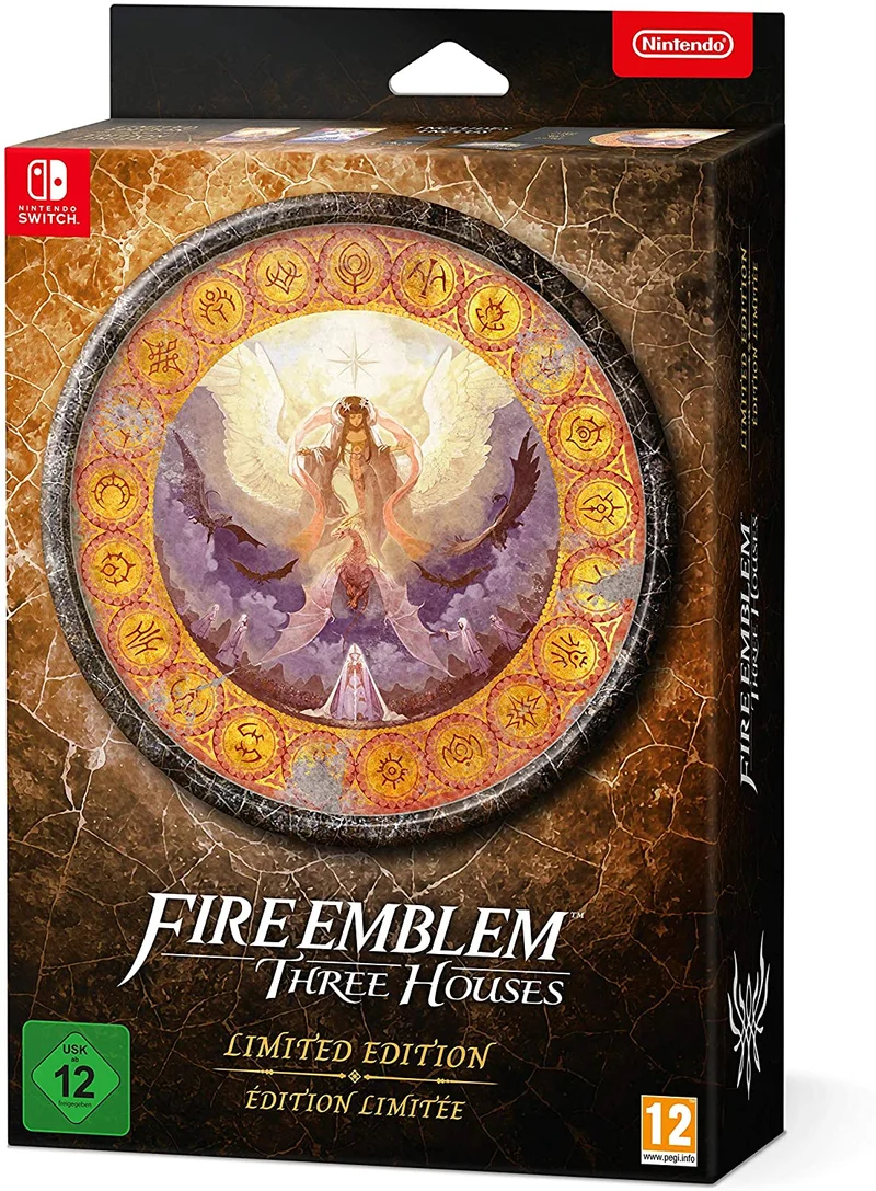 FIRE EMBLEM THREE HOUSES LIMITED EDITION NINTENDO SWITCH EDIZIONE EUROPEA