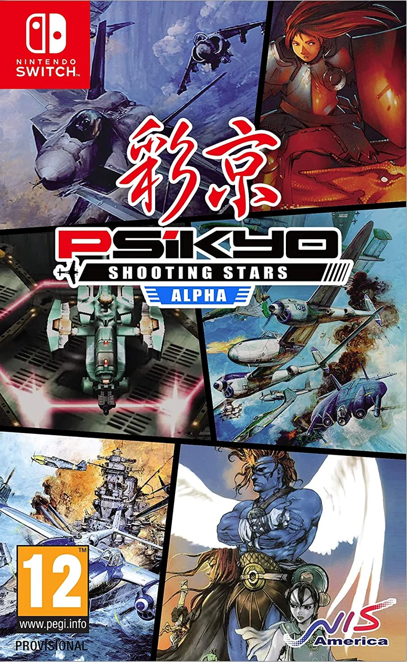 PSIKYO SHOOTING STARS ALPHA NINTENDO SWITCH EDIZIONE REGNO UNITO