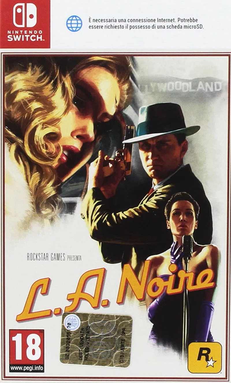 L.A. NOIRE NINTENDO SWITCH EDIZIONE ITALIANA