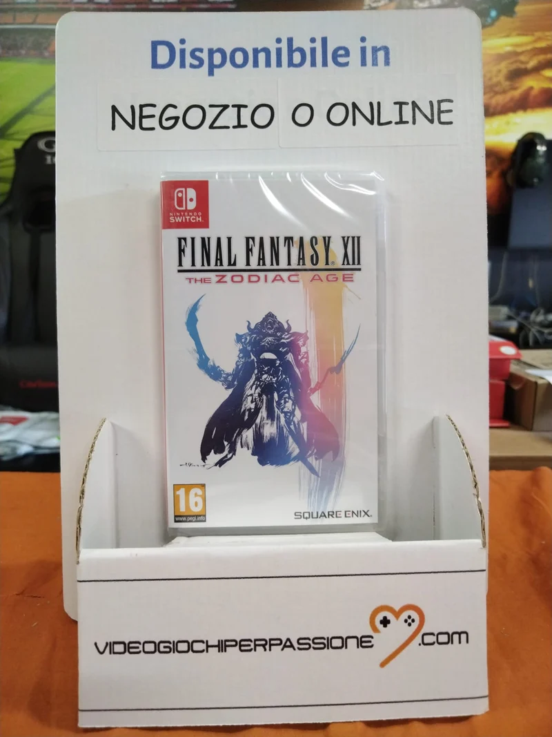 FINAL FANTASY XII THE ZODIAC AGE NINTENDO SWITCH EDIZIONE REGNO UNITO