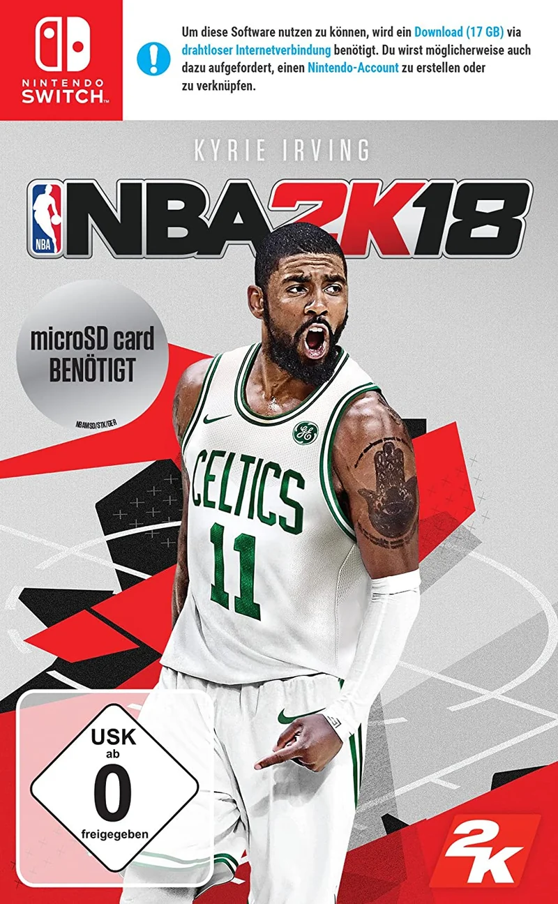 NBA 2K18 NINTENDO SWITCH EDIZIONE TEDESCA