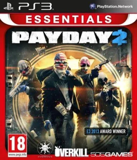 PAYDAY 2 ESSENTIALS PLAYSTATION 3 EDIZIONE ITALIANA