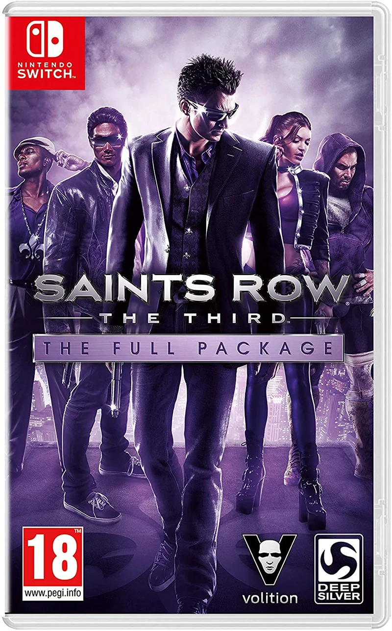 SAINTS ROW THE THIRD THE FULL PACKAGE NINTENDO SWITCH EDIZIONE REGNO UNITO