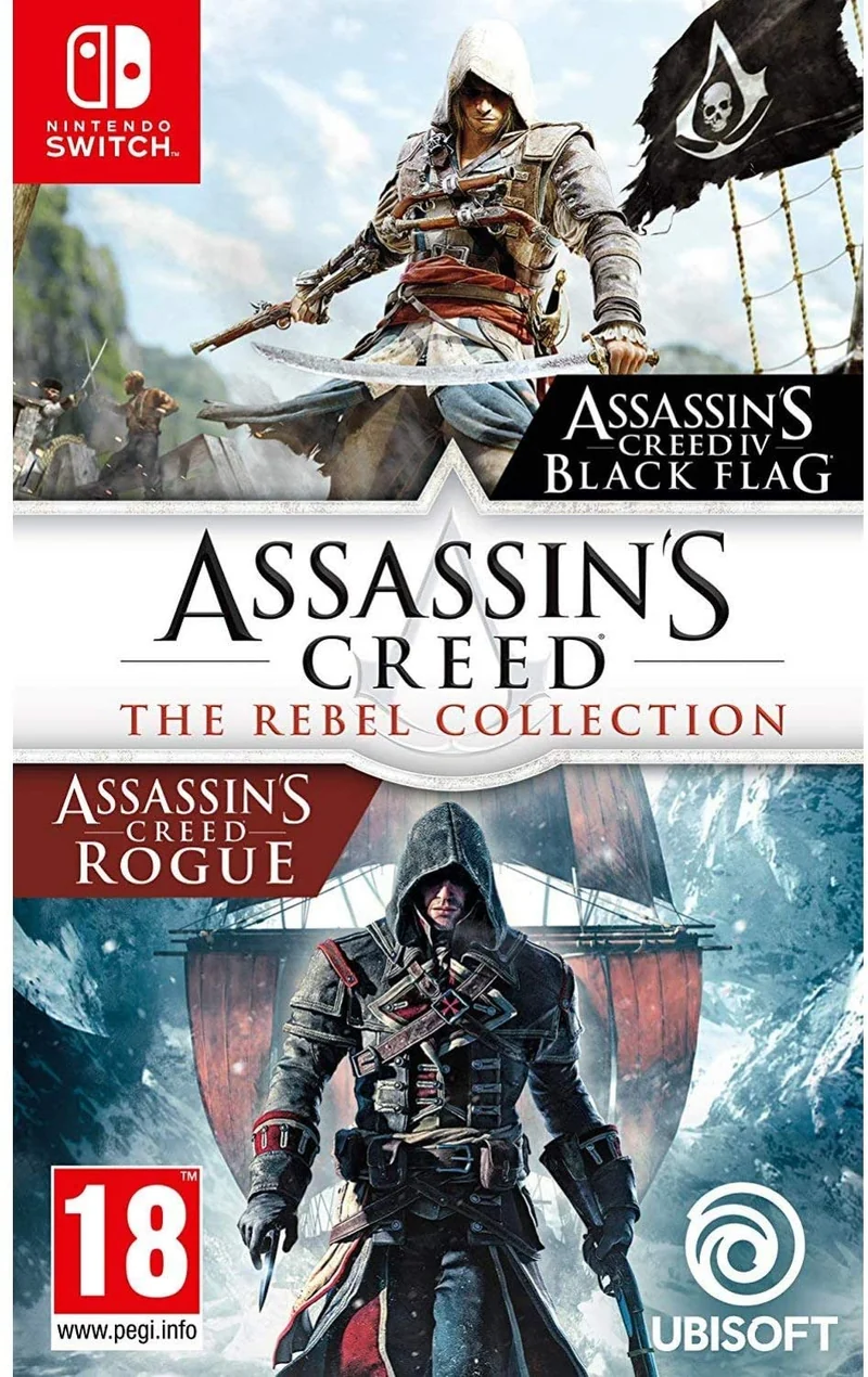 ASSASSIN'S CREED THE REBEL COLLECTION NINTENDO SWITCH EDIZIONE REGNO UNITO