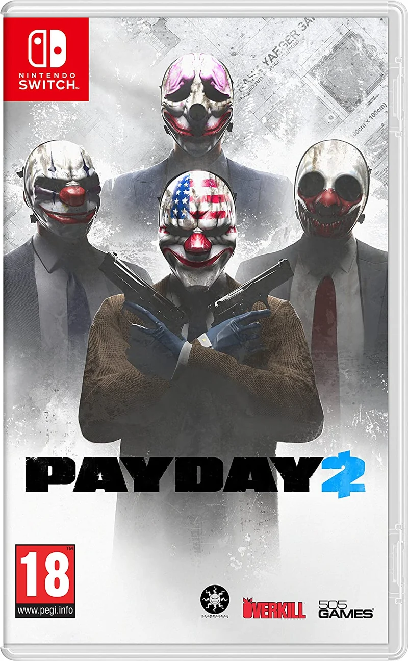 PAYDAY 2 NINTENDO SWITCH EDIZIONE REGNO UNITO
