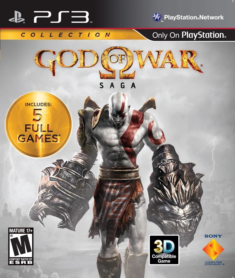 GOD OF WAR SAGA COLLECTION PLAYSTATION 3 EDIZIONE AMERICANA
