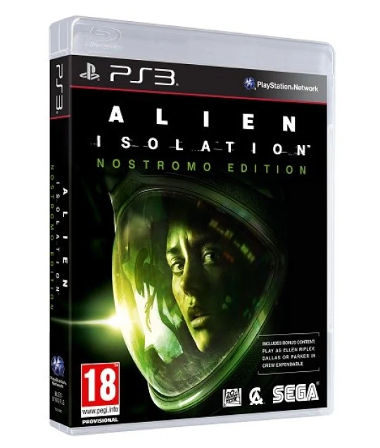 ALIEN ISOLATION NOSTROMO EDITION PLAYSTATION 3 EDIZIONE REGNO UNITO