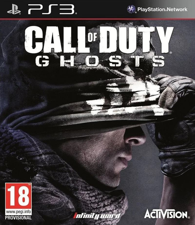 CALL OF DUTY GHOSTS PLAYSTATION 3 EDIZIONE REGNO UNITO