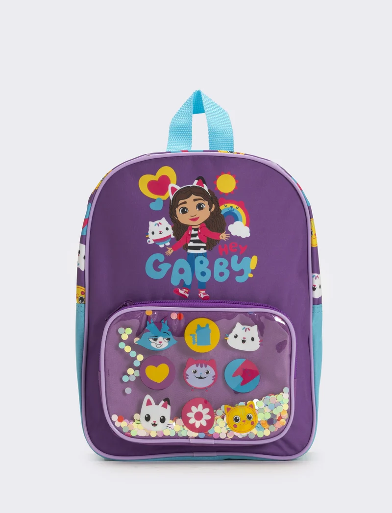 Zaino girl con tasca - Viola