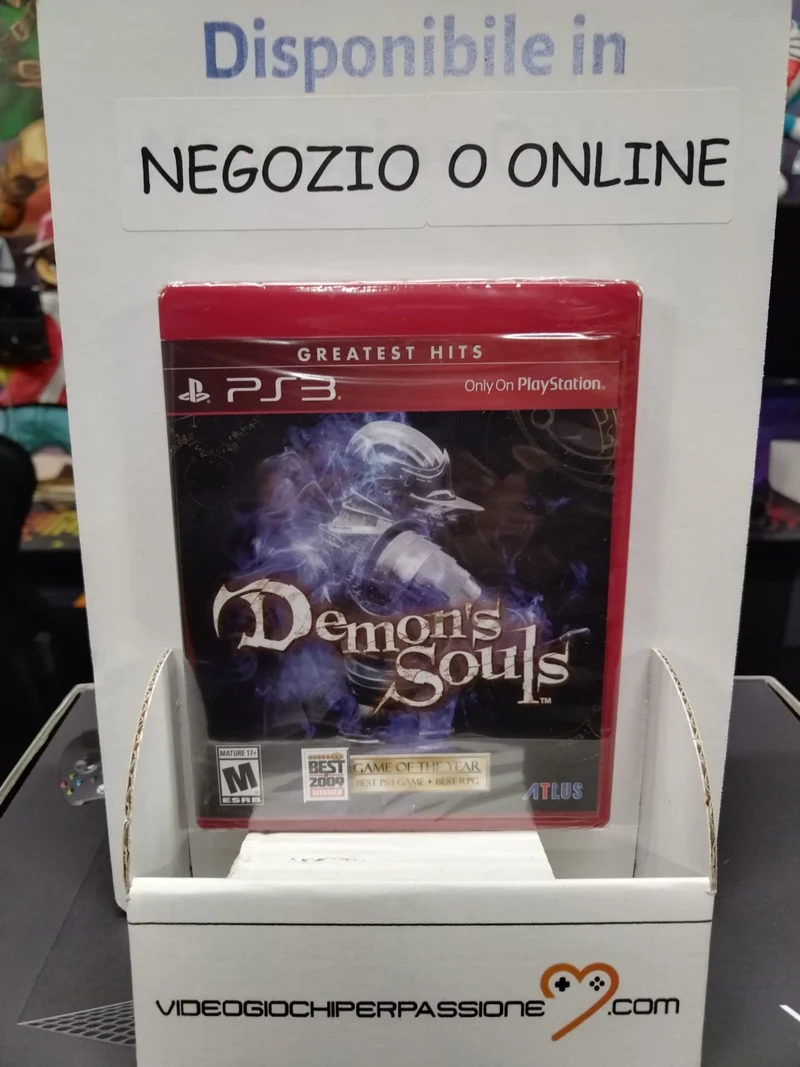 DEMON'S SOULS GREATEST HITS PLAYSTATION 3 EDIZIONE AMERICANA