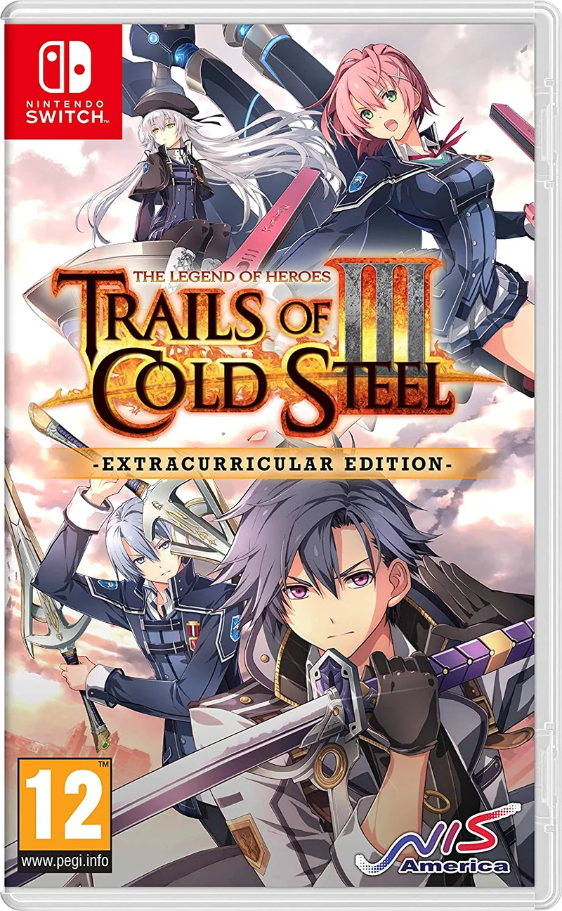 THE LEGEND OF HEROES: TRAILS OF COLD STEEL 3 EXTRACURRICULAR EDITION NINTENDO SWITCH EDIZIONE ITALIANA