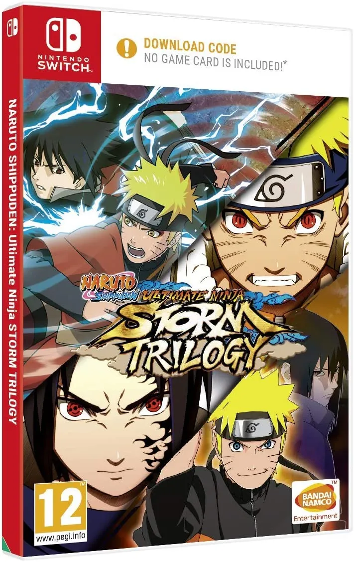 NARUTO SHIPPUDEN: ULTIMATE NINJA STORM TRILOGY NINTENDO SWITCH EDIZIONE REGNO UNITO