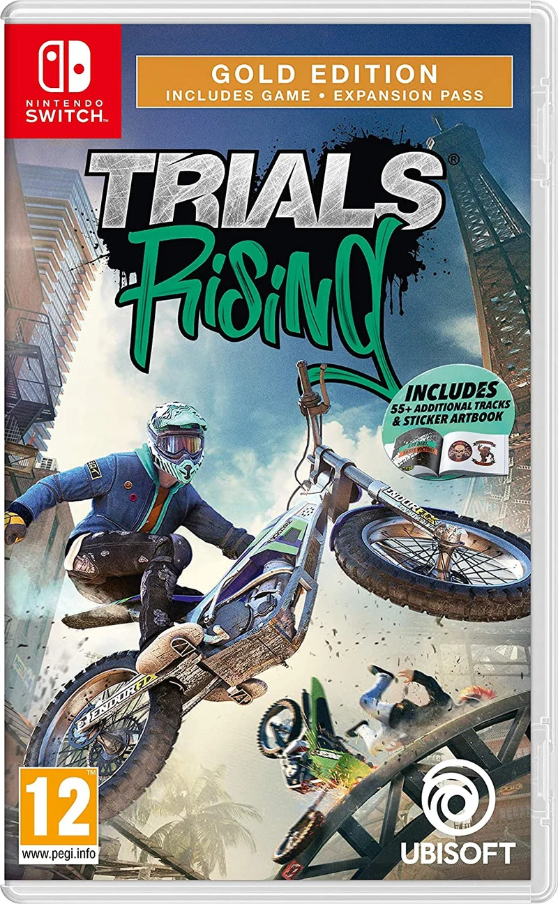 TRIALS RISING GOLD EDITION NINTENDO SWITCH EDIZIONE REGNO UNITO