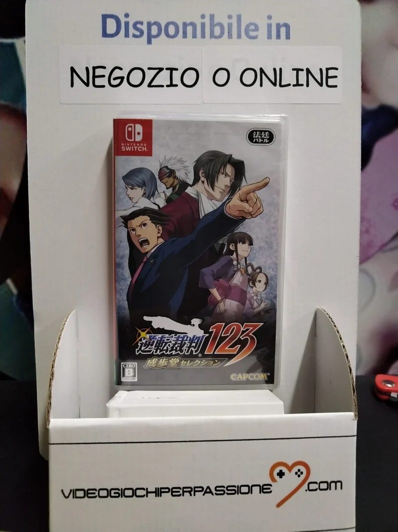 PHOENIX WRIGHT: ACE ATTORNEY TRILOGY NINTENDO SWITCH EDIZIONE GIAPPONESE