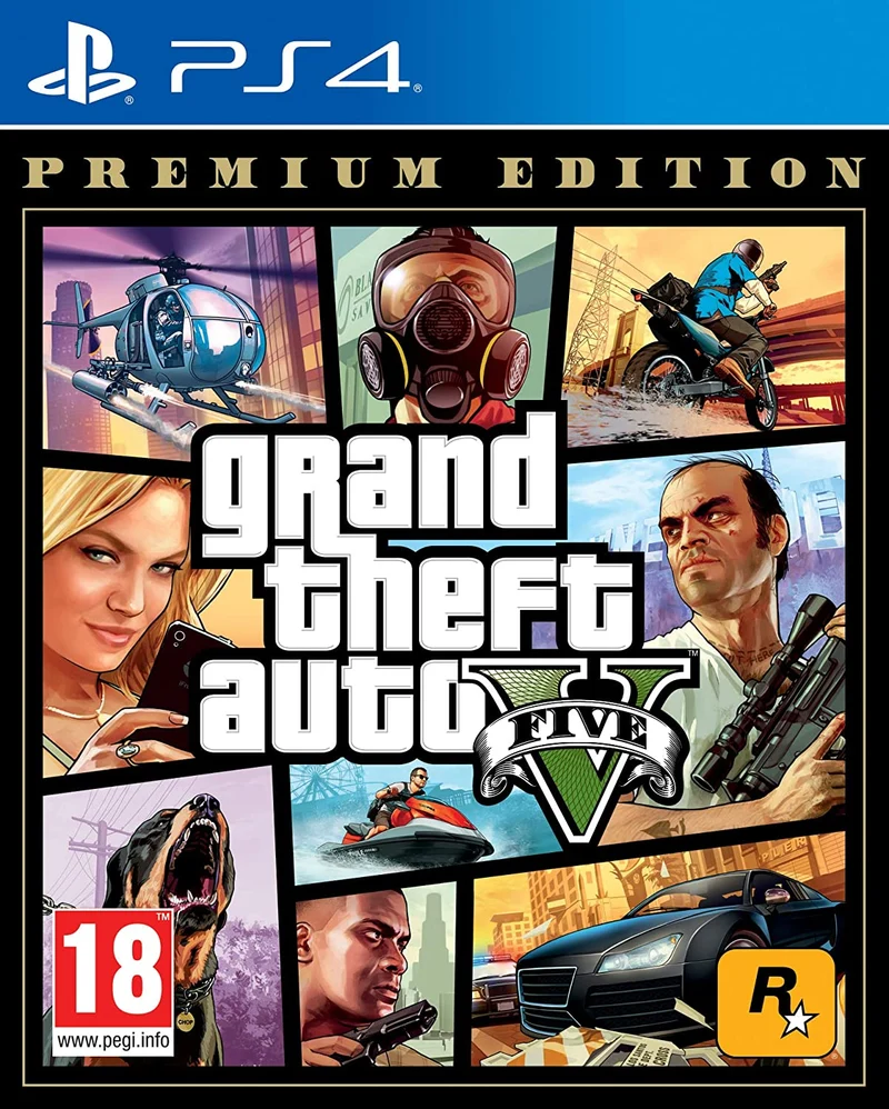 GTA 5 - GRAND THEFT AUTO V PREMIUM EDITION PLAYSTATION 4 EDIZIONE SPAGNOLA