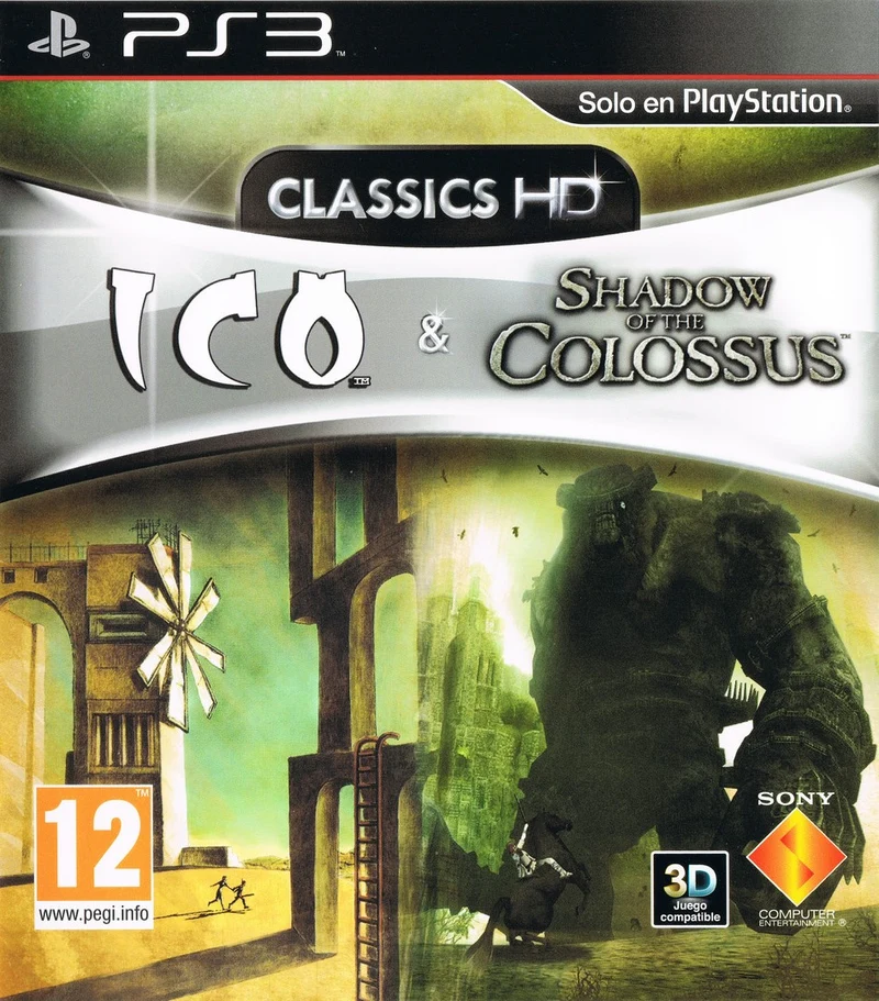 ICO & SHADOW OF THE COLOSSUS CLASSICS HD PLAYSTATION 3 EDIZIONE REGNO UNITO