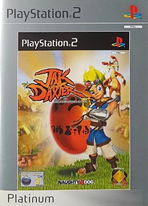 JAK AND DAXTER THE PRECURSOR LEGACY PLATINUM PLAYSTATION 2 EDIZIONE ITALIANA