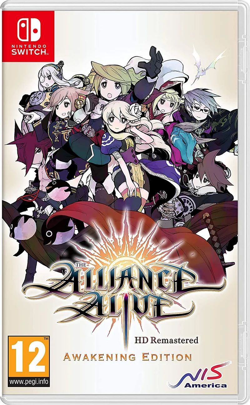 THE ALLIANCE ALIVE HD REMASTERD NINTENDO SWITCH EDIZIONE REGNO UNITO