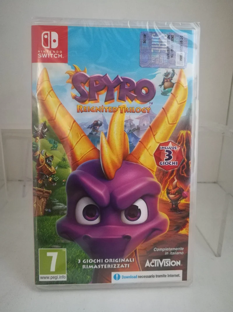 SPYRO REIGNITED TRILOGY NINTENDO SWITCH (completamente in italiano)