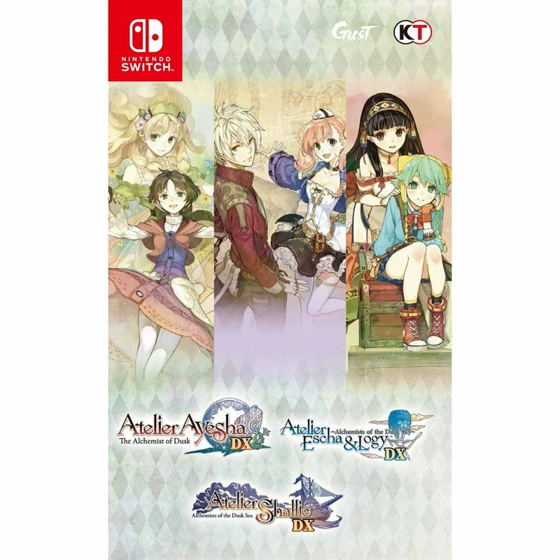 ATELIER DUSK TRILOGY DELUXE PACK NINTENDO SWITCH EDIZIONE ASIATICA