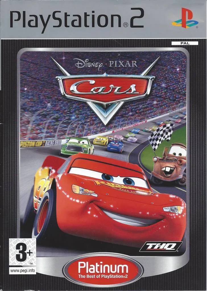 DISNEY PIXAR CARS MOTORI RUGGENTI PLATINUM PLAYSTATION 2 EDIZIONE ITALIANA
