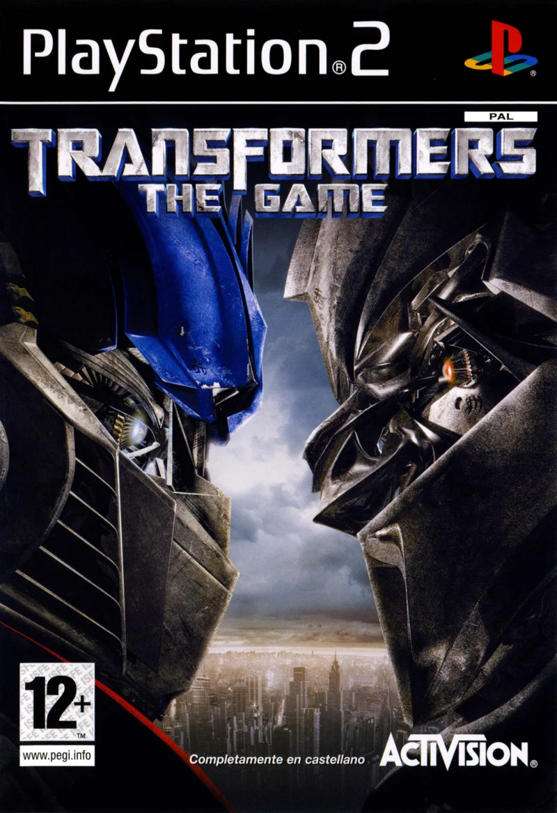 TRANSFORMERS THE GAME PLAYSTATION 2 EDIZIONE ITALIANA