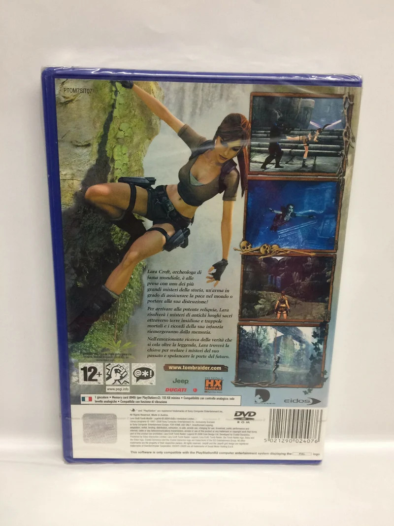 LARA CROFT TOMB RIDER LEGEND PLAYSTATION 2 EDIZIONE ITALIANA
