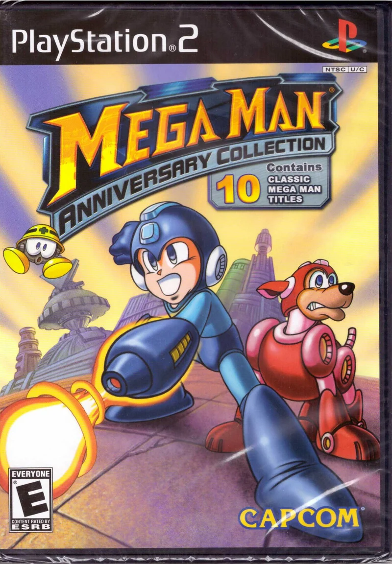 MEGA MAN ANNIVERSARY COLLECTION PLAYSTATION 2 EDIZIONE AMERICANA