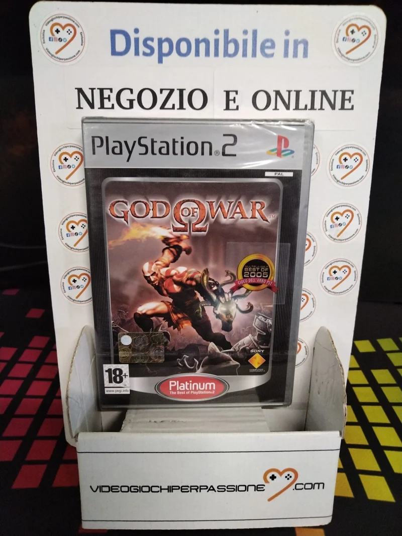 GOD OF WAR PLATINUM PLAYSTATION 2 VERSIONE ITALIANA