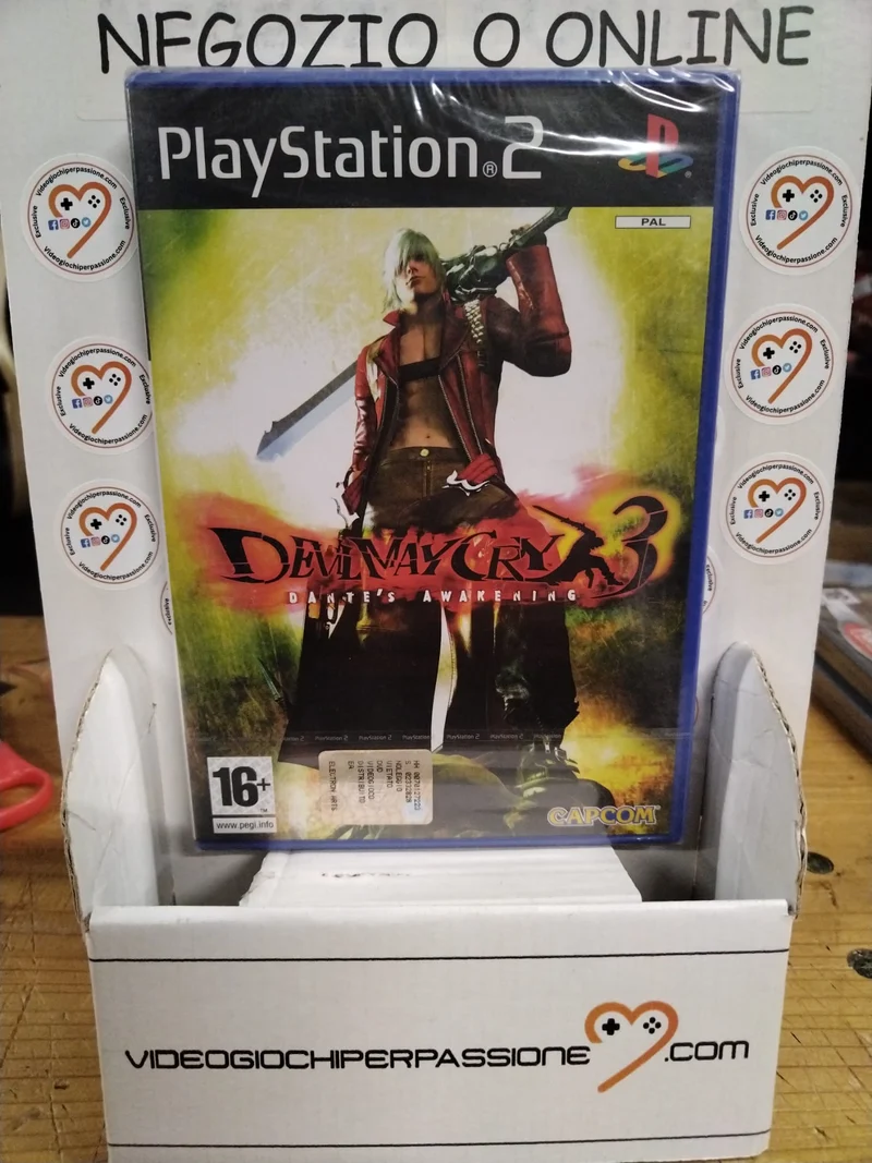 DEVIL MAY CRY 3 DANTE'S AWAKENING PLAYSTATION 2 VERSIONE ITALIANA
