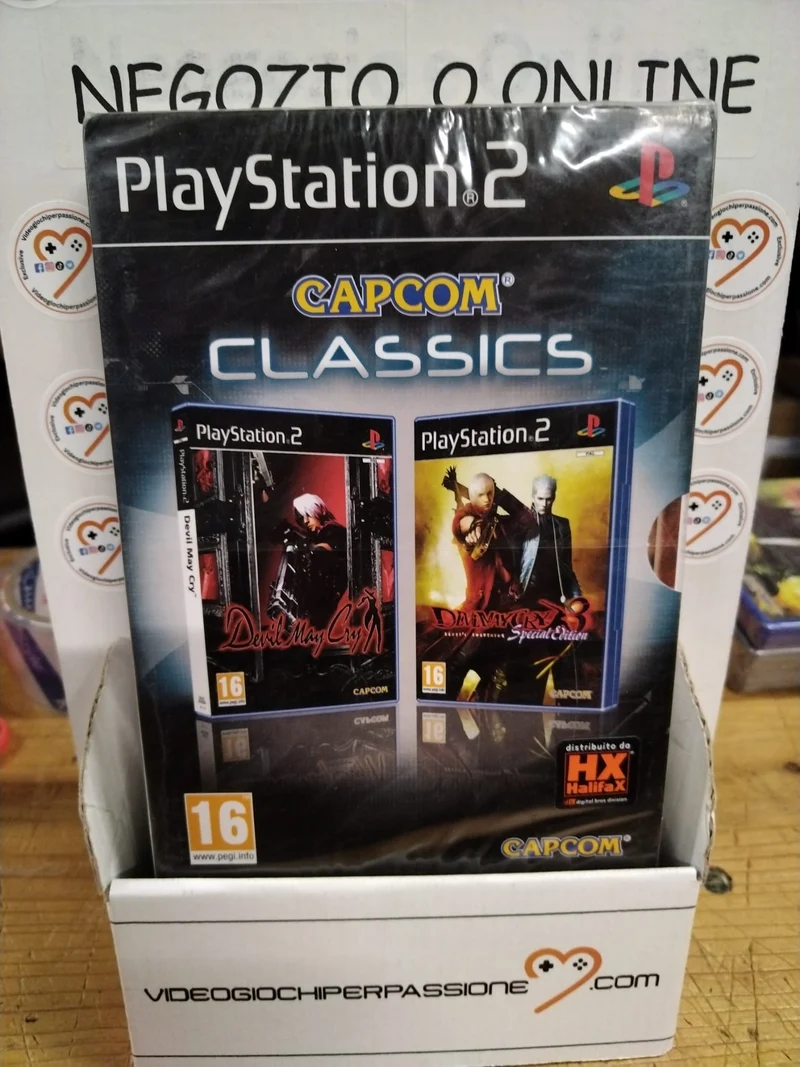 DEVIL MAY CRY + DEVIL MAY CRY 3 SPECIAL EDITION PS2 VERSIONE ITALIANA