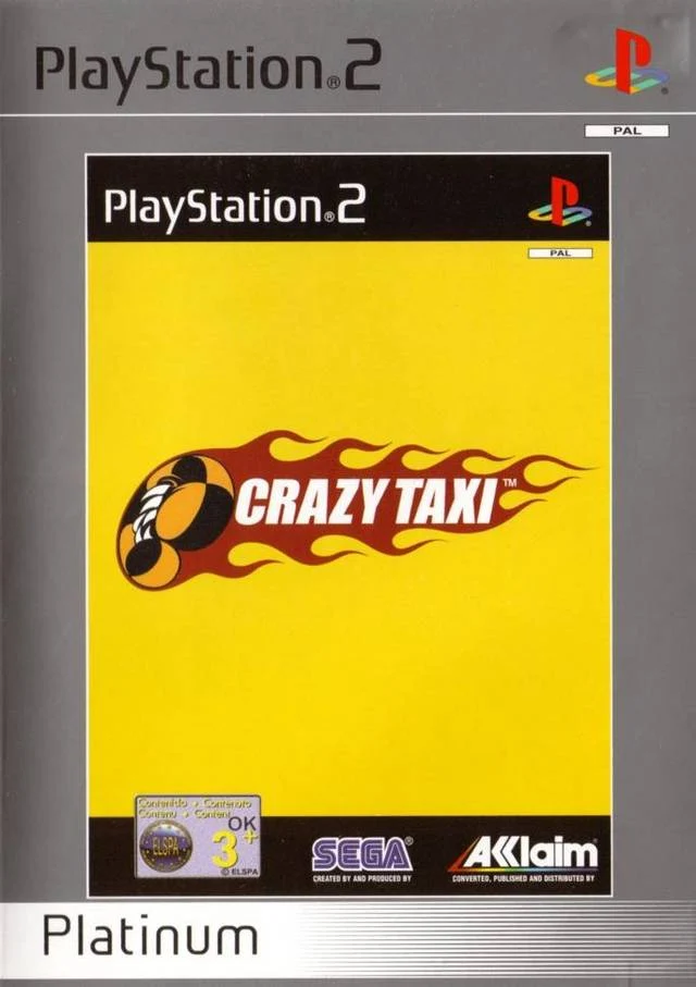 CRAZY TAXI PLAYSTATION 2 PLATINUM VERSIONE ITALIANA