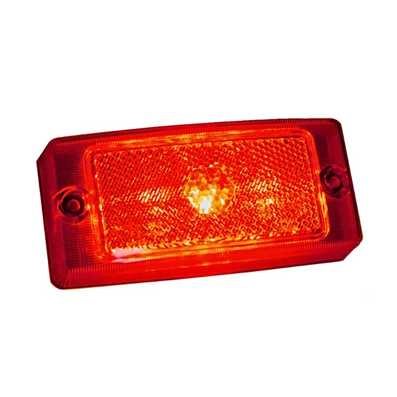 Classica luce di posizione posteriore a LED/stile Hella/lente rossa