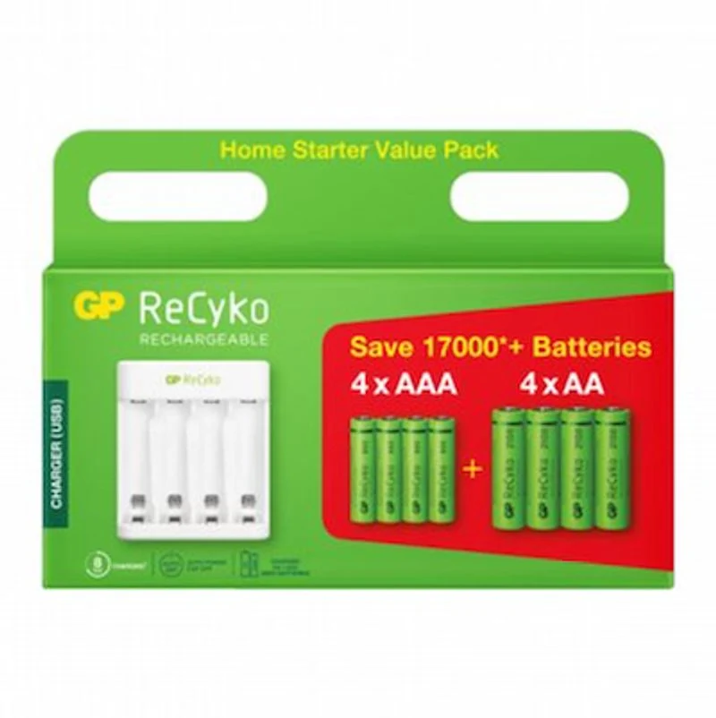 Kit Caricabatterie per Stilo e Ministilo + 4 batterie ricaricabili Stilo + 4 ricaricabili Ministilo