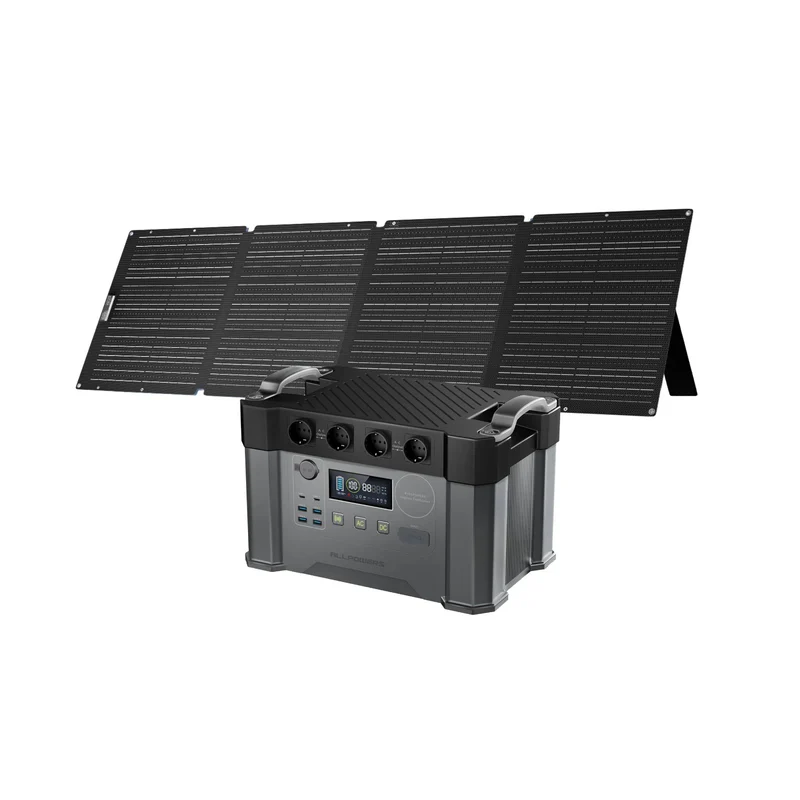 ALLPOWERS 2400W Générateur Solaire S2000 Pro avec SE200 PV 200W